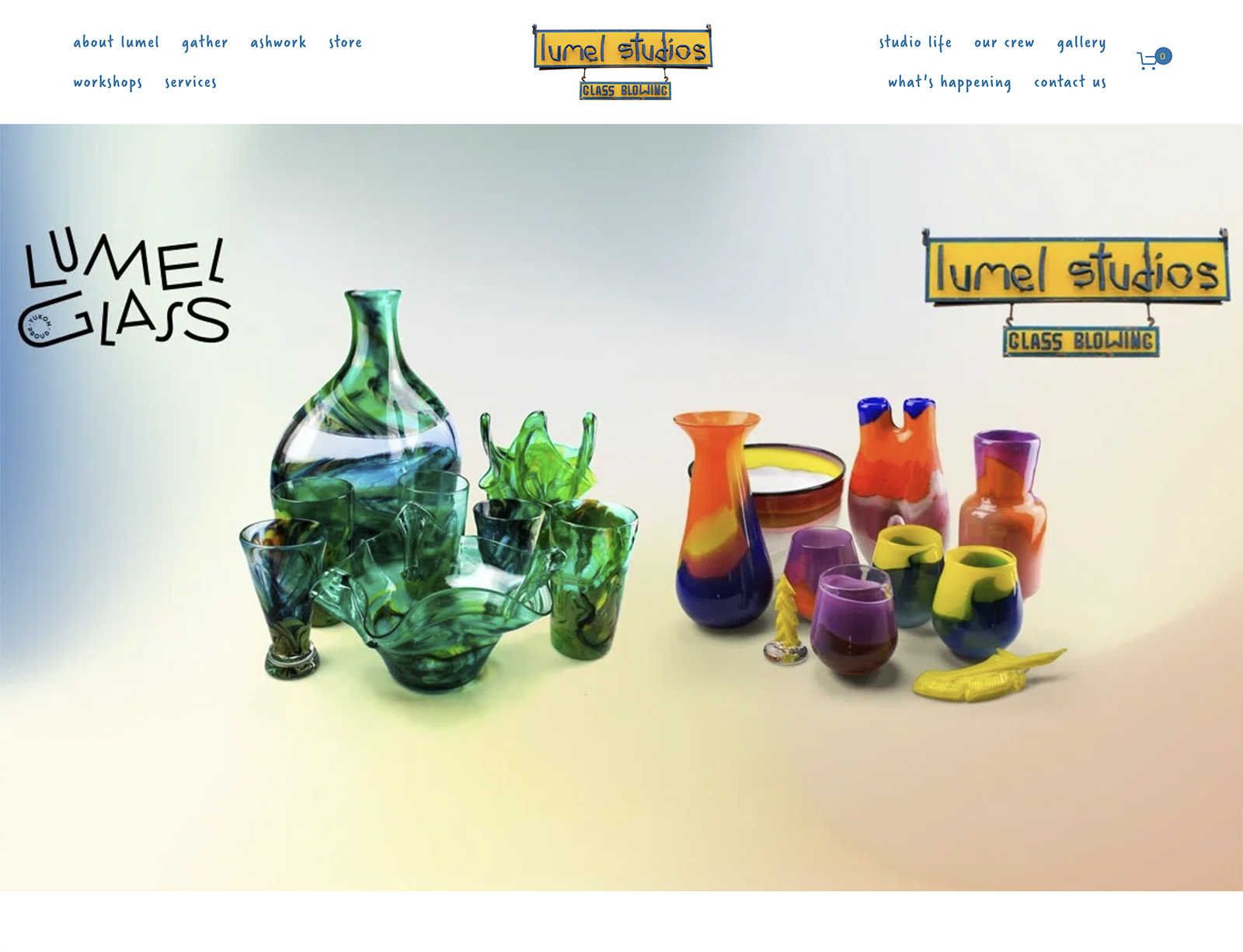 Lumel Studios—Glass Blowing Studio/Shop